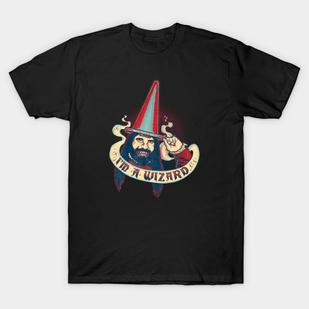 i,m a Wizard Retro what we do in the shadows T-Shirt by jaranan99